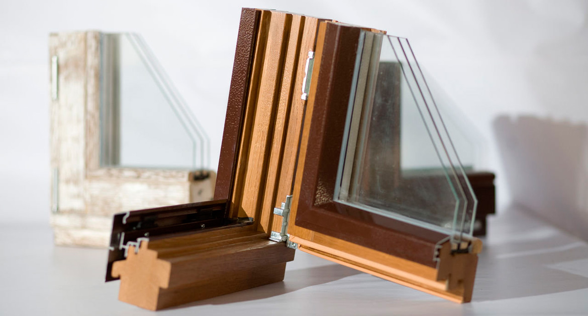 деревянные окна с пакетами